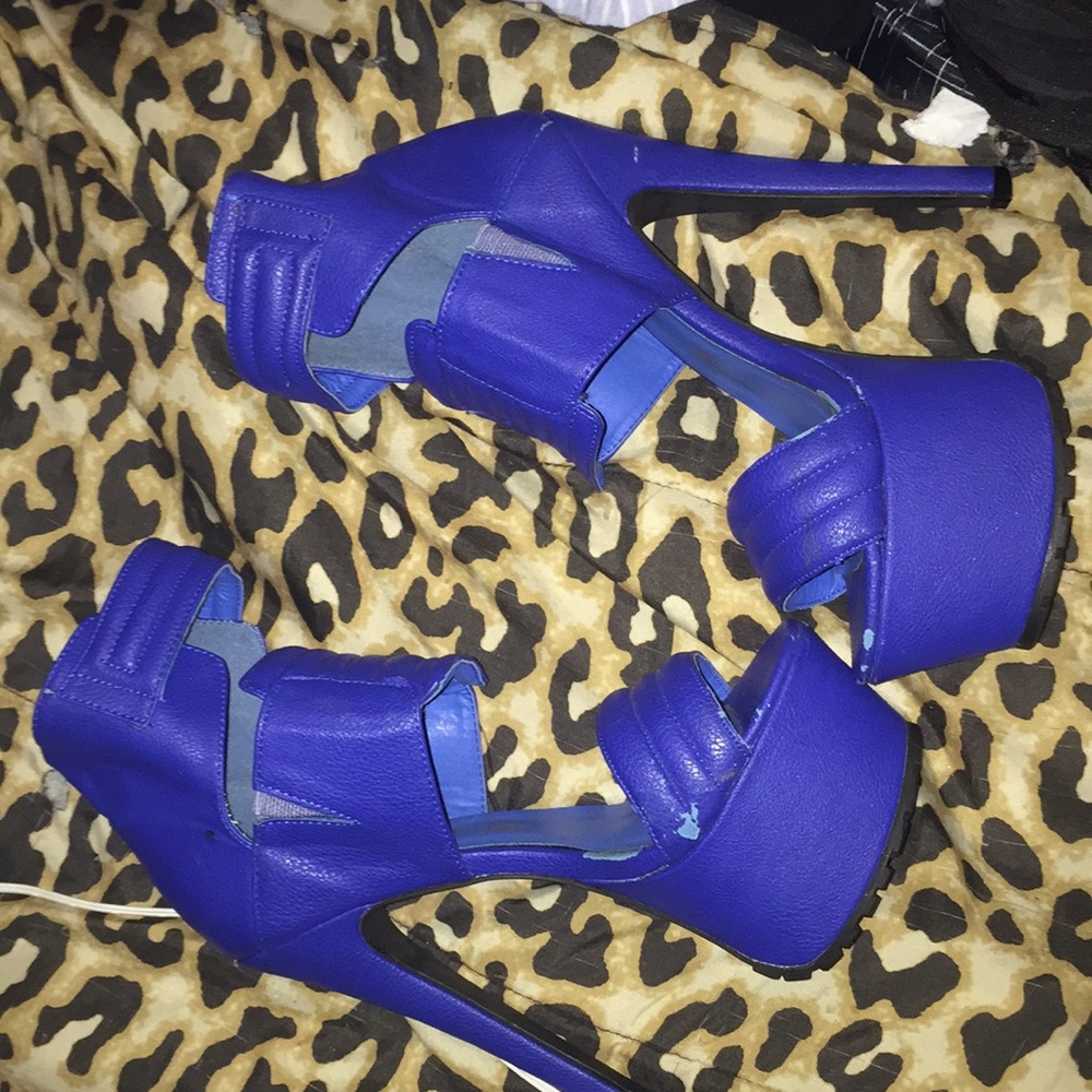 Sexi blue heels